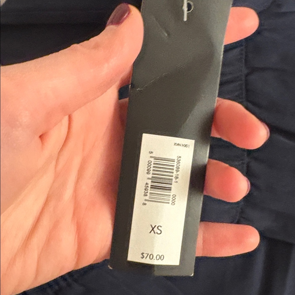 NWT Banana Republic TENCEL™ CARGO JOGGER in Navy - Picture 6 of 7